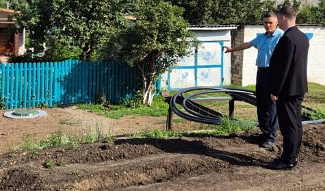 Сельчанам – новый водопровод